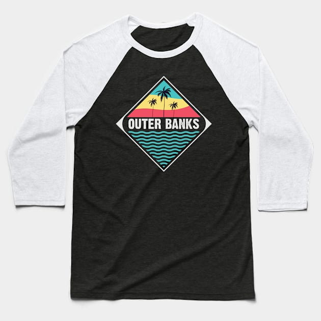 Outer Banks trip Baseball T-Shirt by SerenityByAlex